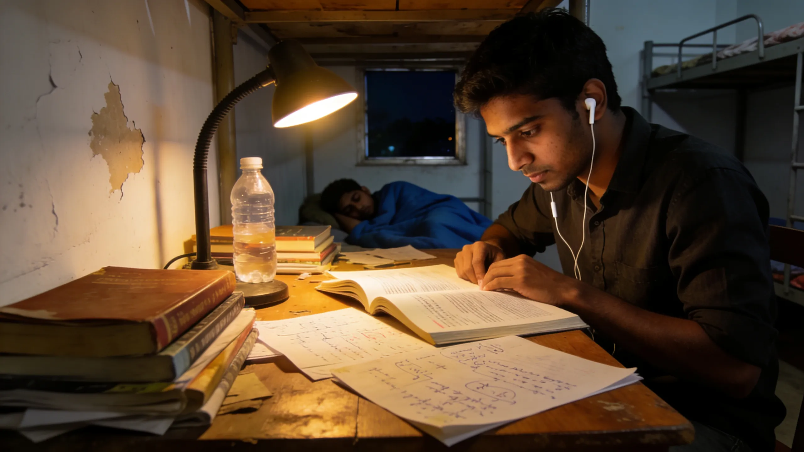 how to study in hostel effectively tips | featured image