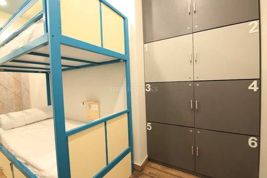 Blue Beds PG C-Scheme - Balcony view