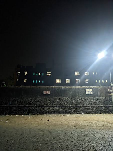 Mohanlal S. Mehta Hostel - Building entrance